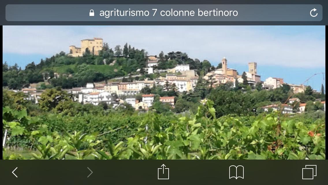 베르티노로 Agriturismo 7 Colonne 빌라 외부 사진
